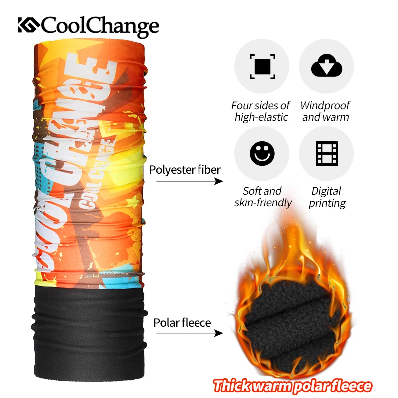 Купите 2 подарка 1CoolChange велосипедная Бандана Зима на открытом воздухе спортивная