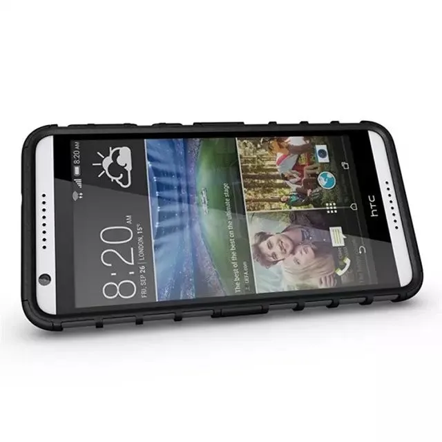 Armor Tough Rugged Shockproof Dual Layer Hybrid Hard/Soft Slim Protective Case FOR HTC desire 820 |