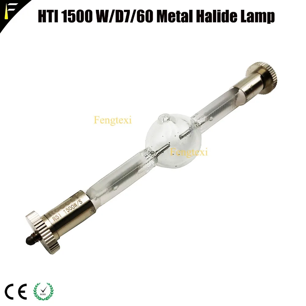 Замена для сценического освещения лампы 1500 Ватт SharXS HTI 1500 W/D7/60 галогенная стандартных металлогалогенных ламп hti1500 13,5 см Moving головной светильник лампочка 6000k