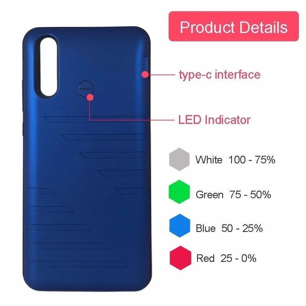 Дропшиппинг Для HUAWEI P20/P20Pro Батарея случае 5800 мАч Перезаряжаемые Расширенный Батарея зарядки резервного Мощность банк