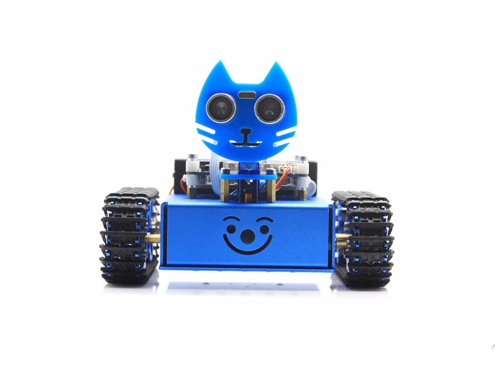 KitiBot-MG-T (EN) Starter Robot Building Kit с Mega2560 плата контроллера для детей графическое