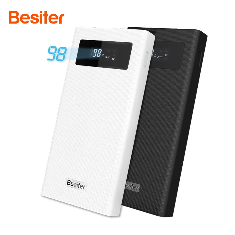 Внешний аккумулятор (power bank) Besiter BST K6X емкостью 20000 мАч с дисплеем поддержка