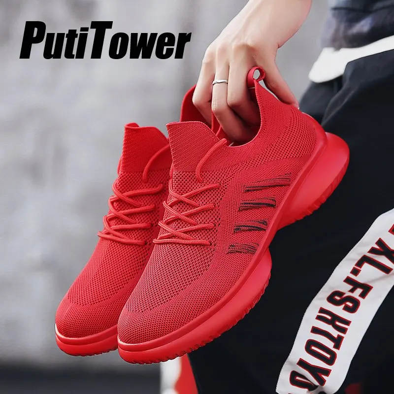 Plus Size Men Running Shoes Breathable Sport Sneakers Comfortable Luxury Brand Walking Trainers Zapatillas Hombre Basket Homme | Спорт и