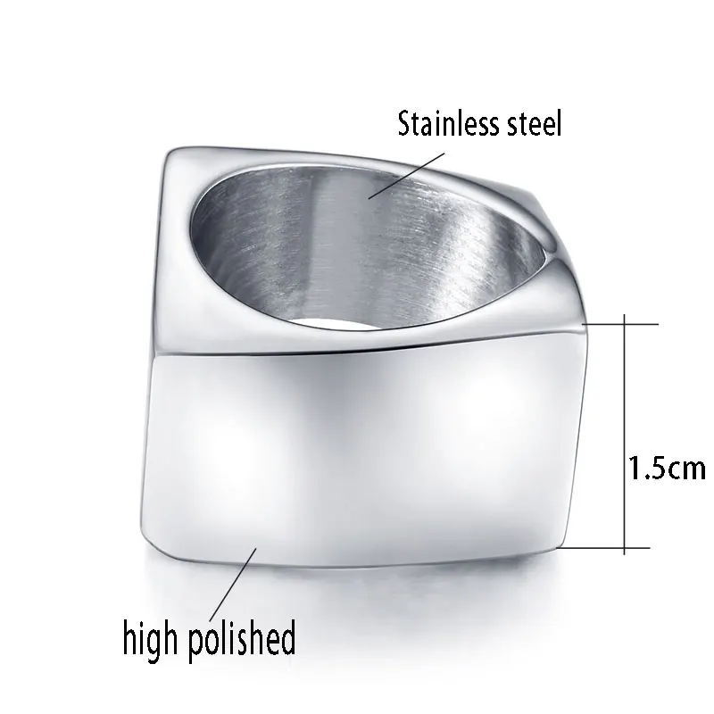 ZPAMS Мода свадебные кольца для мужчин и женщин ювелирные изделия 316L нержавеющая