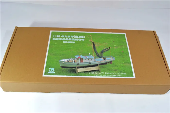 Модель NIDALE масштаб 1/25 NAXOS RC рыболовный корабль с дистанционным управлением