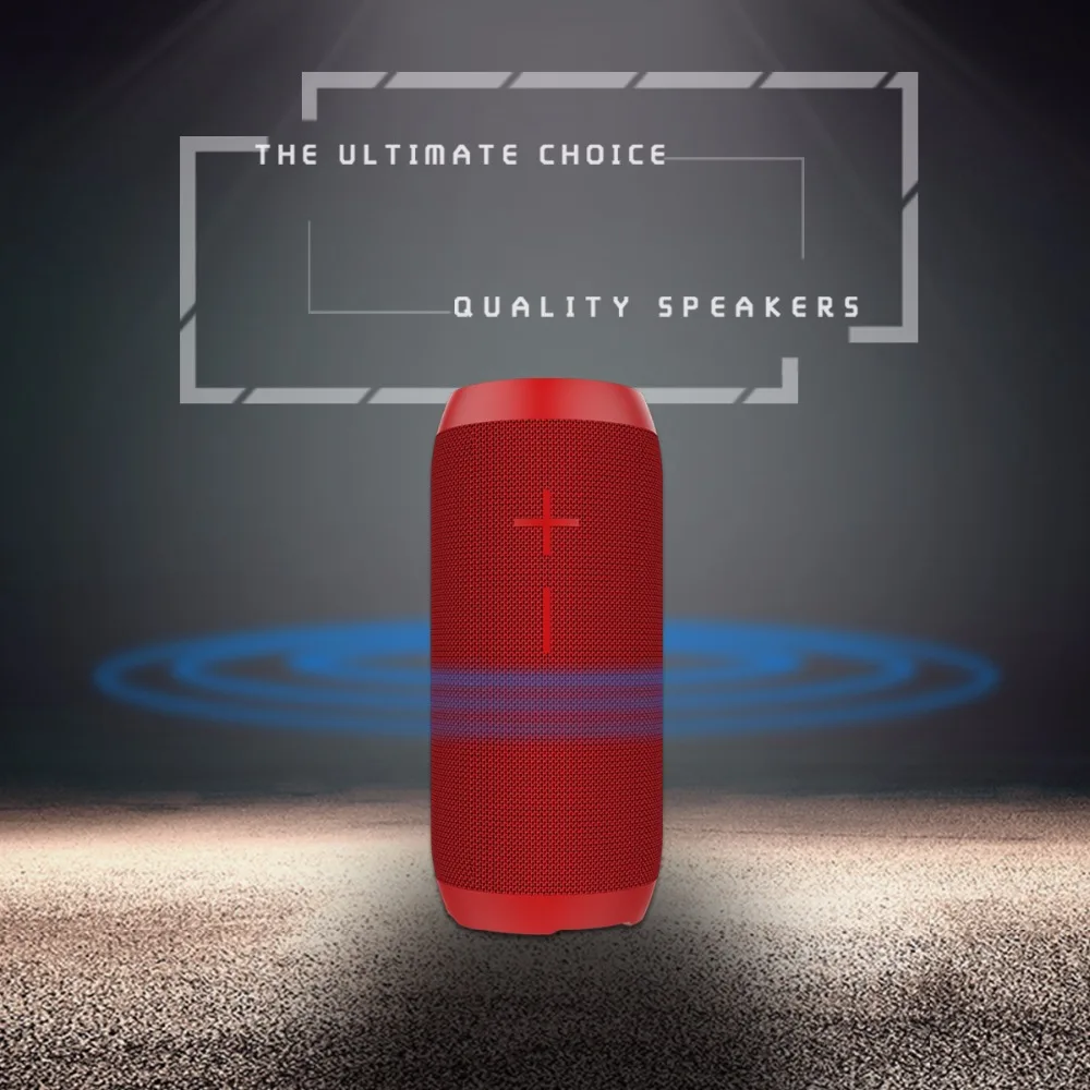HOPESTAR P7 Портативный беспроводной водонепроницаемый Bluetooth динамик IPX6 Колонка
