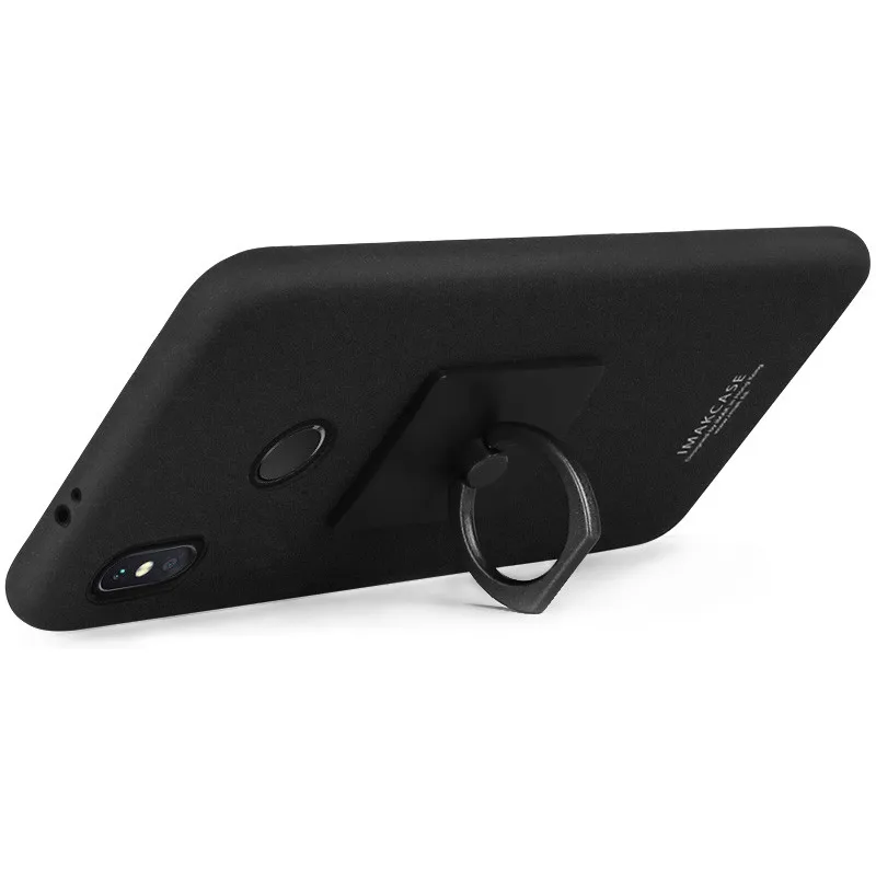 IMAK для Xiaomi Redmi Note5 Pro ковбойский корпус матовый ПК Жесткий чехол с кольцом который