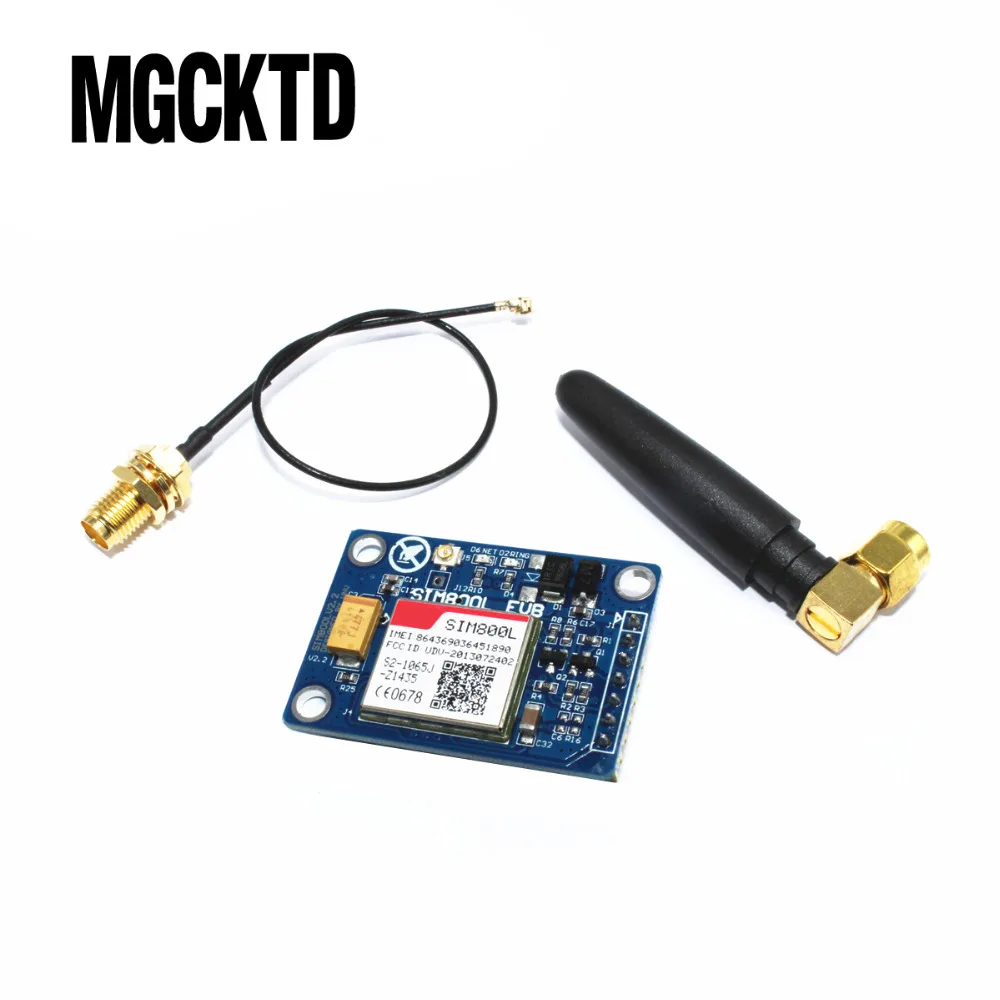 I006 SIM800L V2.0 5V беспроводной GSM GPRS модуль четырехдиапазонный с антенным кабелем|gprs