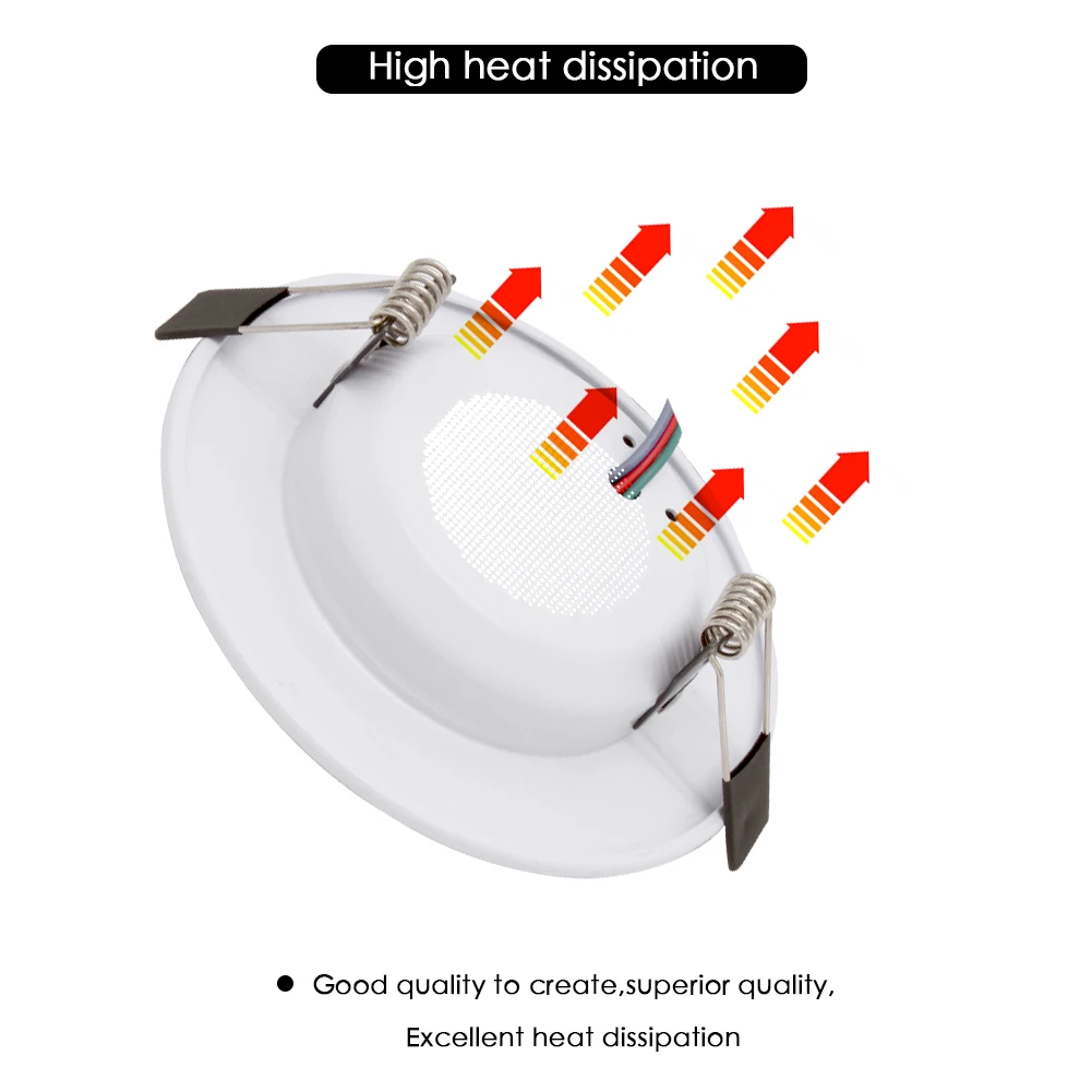 RGB LED-светильник встраиваемый потолочный светильник красочный контроллер