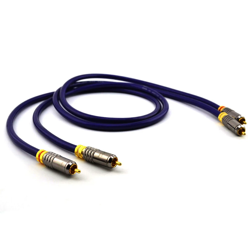 

VDH MC SILVER IT 65G Audio Interconnects Cable With WBT-0150 RCA Plugs