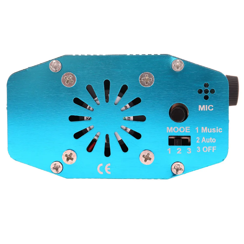 Высокое качество активация звука сценический лазерный Звездный проектор для