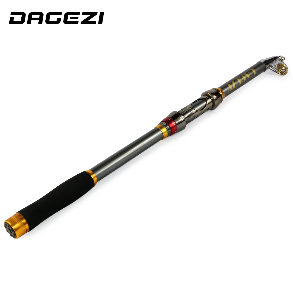Высококачественная телескопическая удочка DAGEZI из углеродного волокна 2 1/2 4/2 7/3 0/3