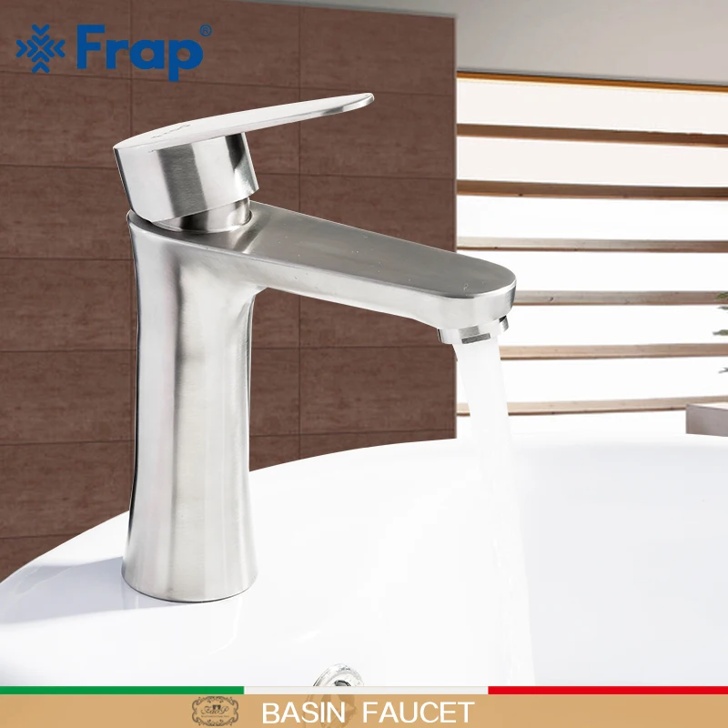 

FRAP Basin Faucets stainless steel basin sink faucets bath mixer taps wash bathroom basin sink mixer water tap torneira griferia