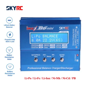 original skyrc imax b6 mini 60w balance charger discharger for rc helicopter nimh nicd aircraft intelligent battery charge free global shipping