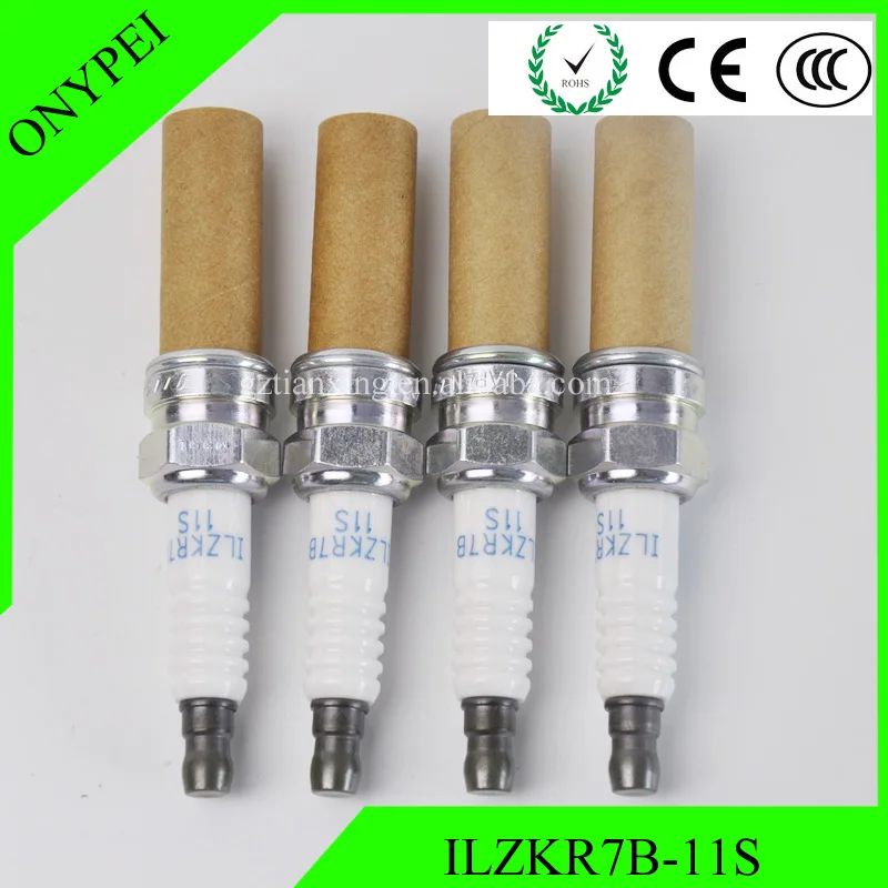Иридиевые свечи зажигания 12290 R48 H01 ILZKR7B 11S для Honda Accord Acura MDX TL TSX 12290-R48-H01 ILZKR7B-11S