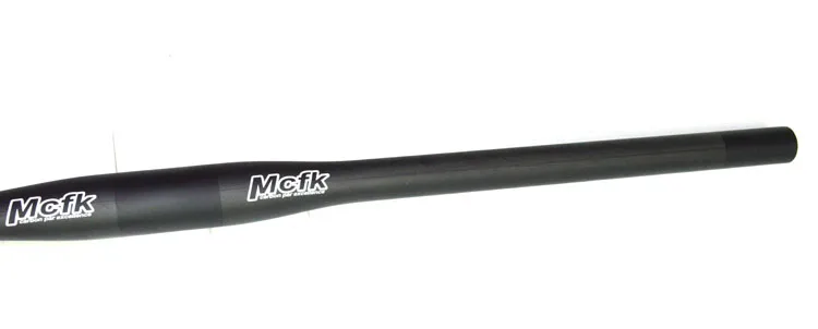 Mcfk однонаправленное Углеволокно гоночный велосипед руль MTB плоский велосипедный Руль матовый 31,8 мм 580-760 мм запчасти для велосипеда
