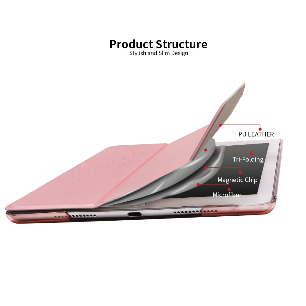 Чехол для iPad 9,7 Чехол для iPad Air 2 Smart Cover для iPad 6-го поколения чехол 9,7 дюймов Air 1 чехол
