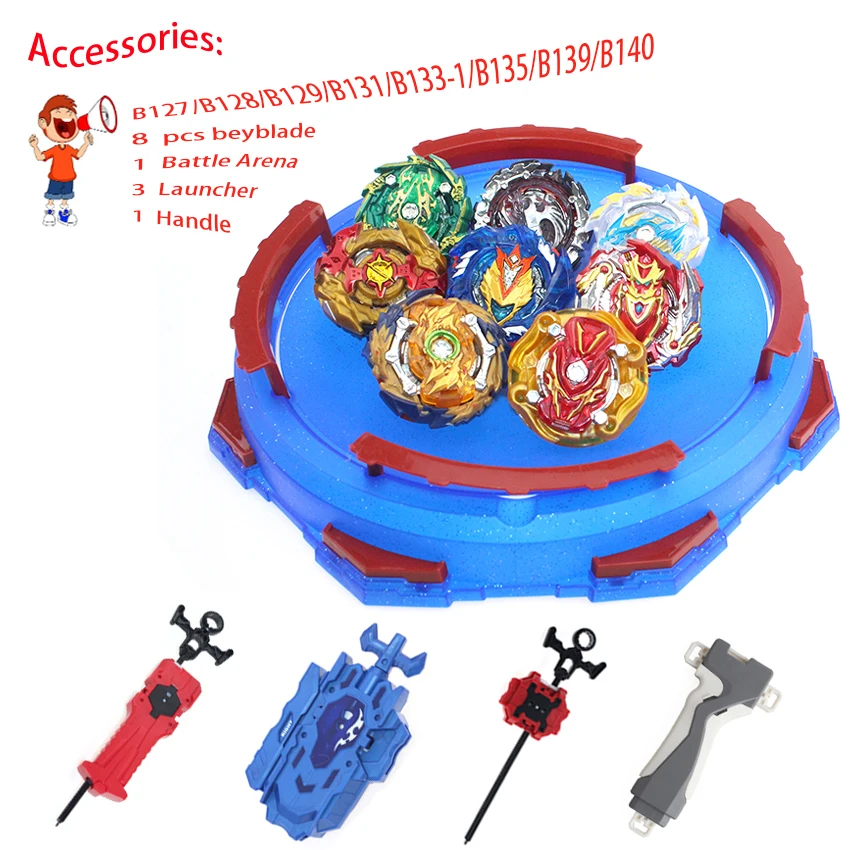 Новинка набор игрушек Beyblades Burst металлический фьюжн фотодиск 4D с пусковым