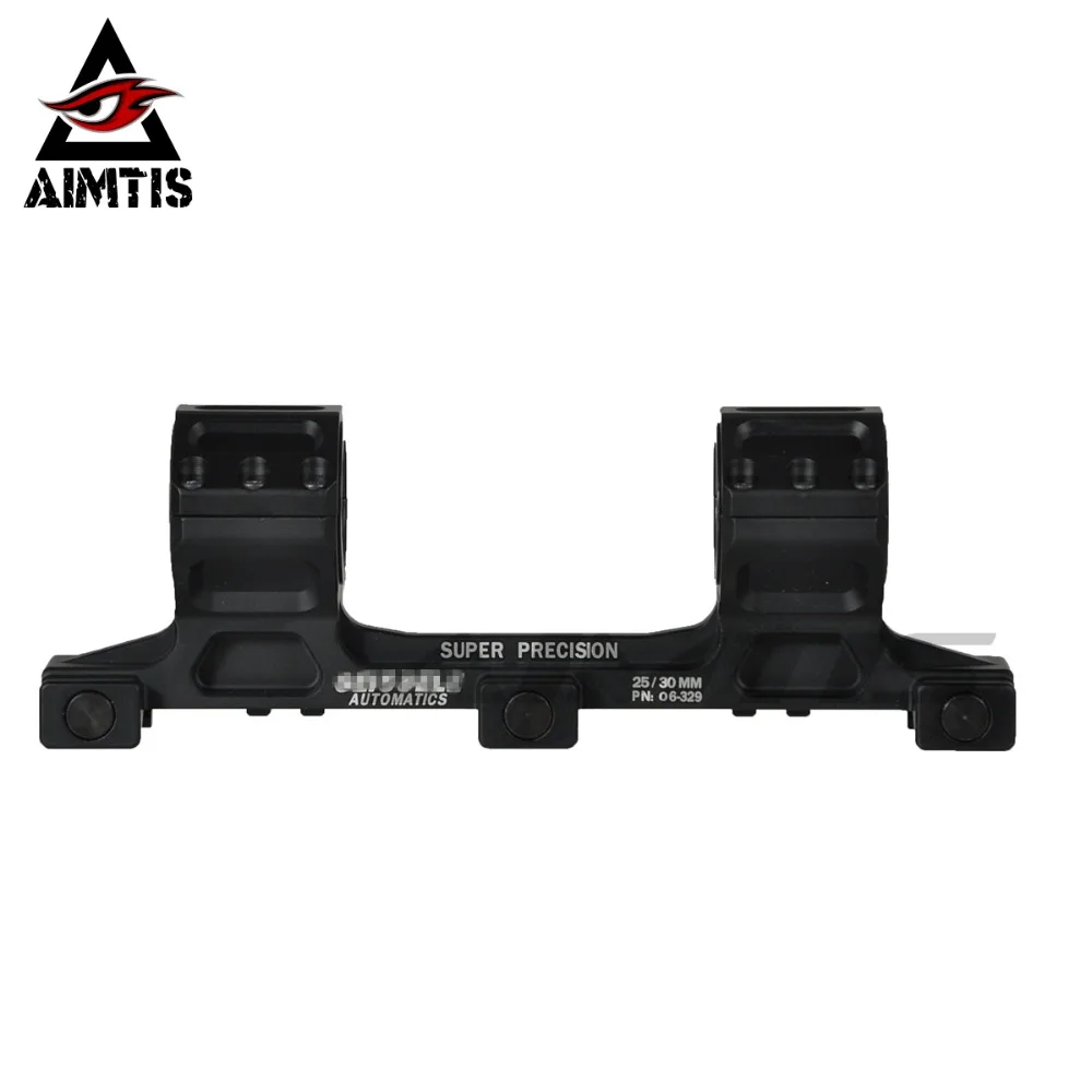

AIMTIS AR15 M4 M16 GE Mount Long Version Scope Mount Tactical Rifle 25.4mm/30mm Hunting Rings Mount Weapon Fit Picatinny Rail