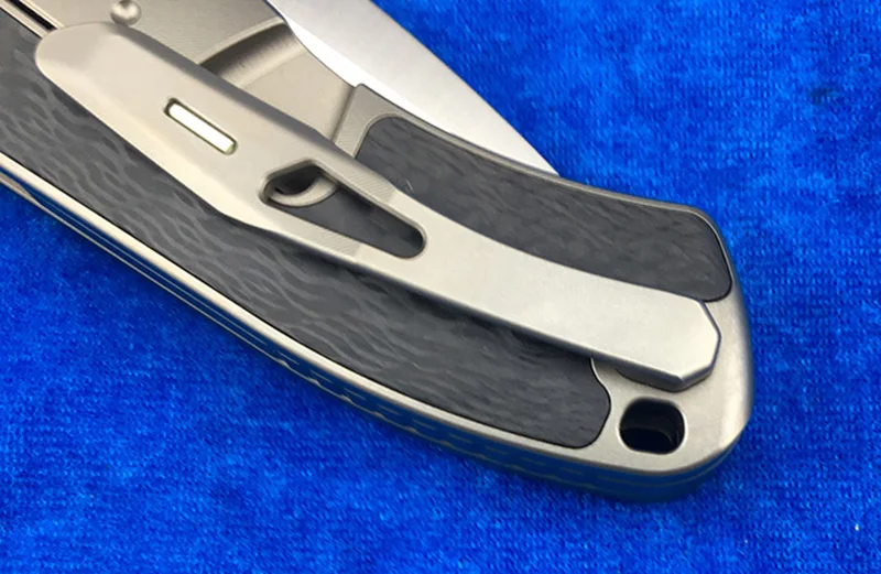 VENOM BONE DOCTOR M390 Титан CF Флиппер складной нож для кемпинга охоты выживания карманные кухонные ножи для фруктов EDC инструменты