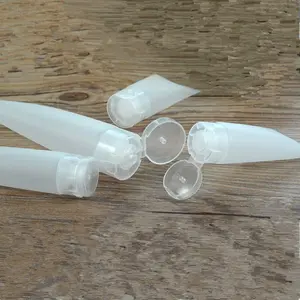 100 шт.партия 5g 10 г 1 5g 30 г 50 г 100 г крем для лица и рук шланг для образцов пустые жидкие косметические шланги матовый шланг очищающее средство для лица трубка