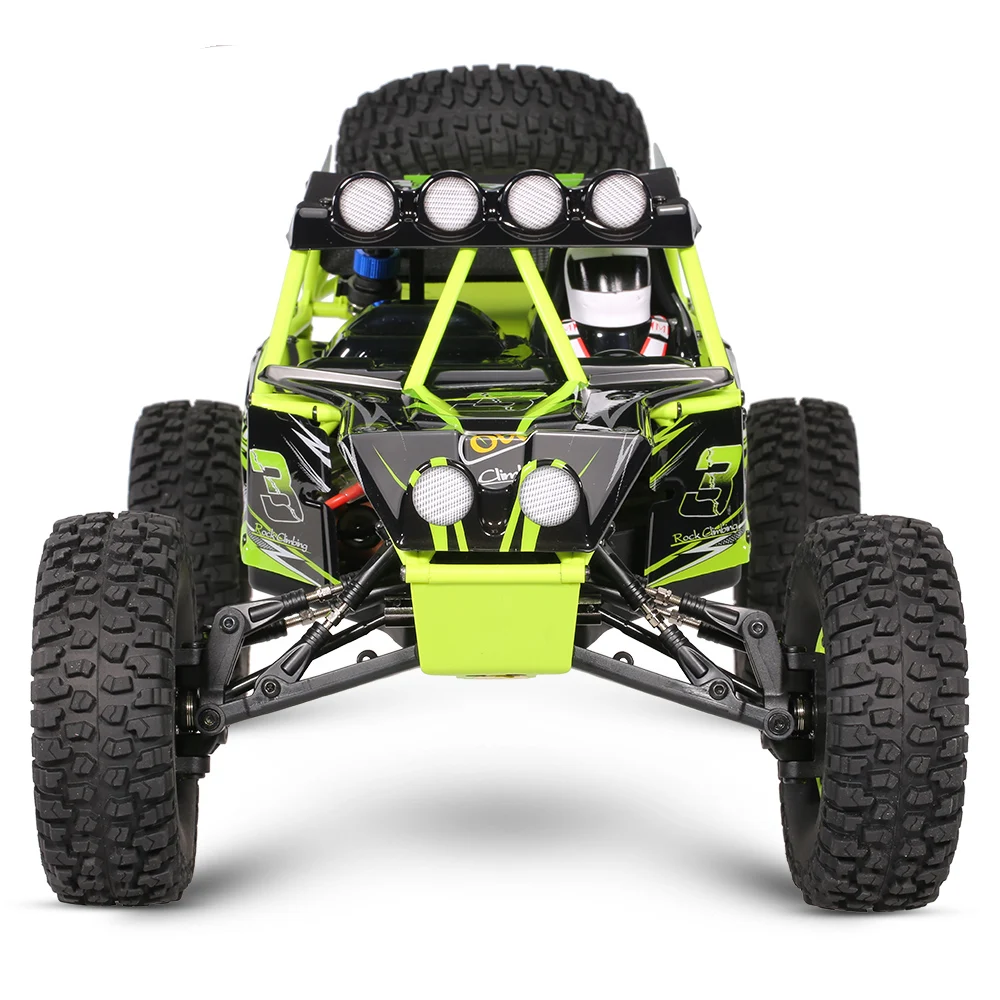WLtoys 10428 1:10 RC Автомобиль 2 4G 4WD Электрический шлифованный Рок Гусеничный RTR