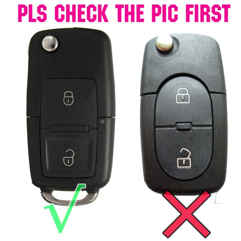 2 кнопки силиконовый чехол для ключей Vw MK4 Seat Altea Alhambra Ibiza Polo Golf 4 5 6 Transporter Amarok