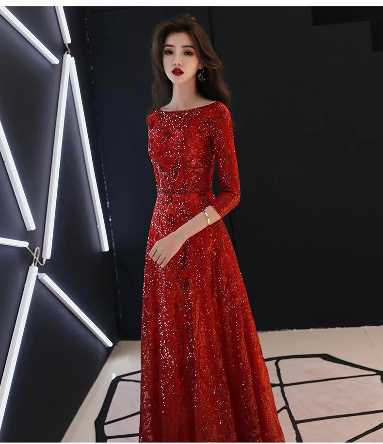 TITOTATO, красное женское платье, кружевное, vestido de festa Longo Formatura, платье в пол, вечернее, сексуальное платье, Sukienki Na Wesele Damskie