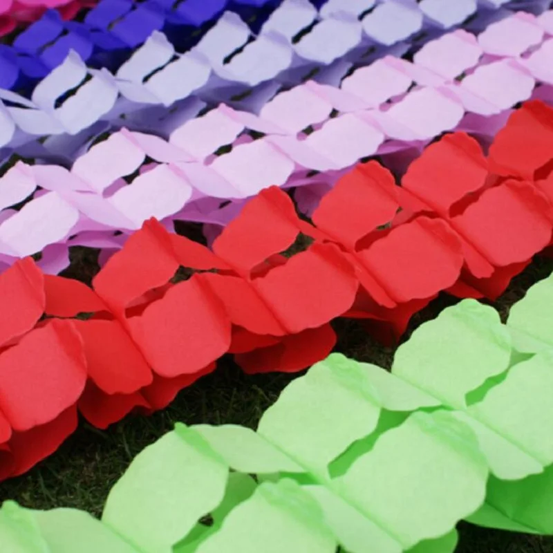 Бумажные гирлянды в форме клевера 3 м с четырьмя линиями для вечеринки свадьбы