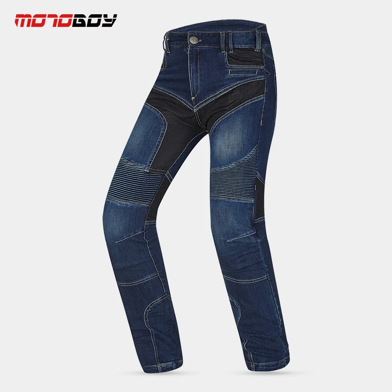 Motoboy мотоциклист оснащен высокой эластичностью drop-proof локомотив дышащий беговые штаны мужчины и женщины джинсы для езды - Цвет: DP-02