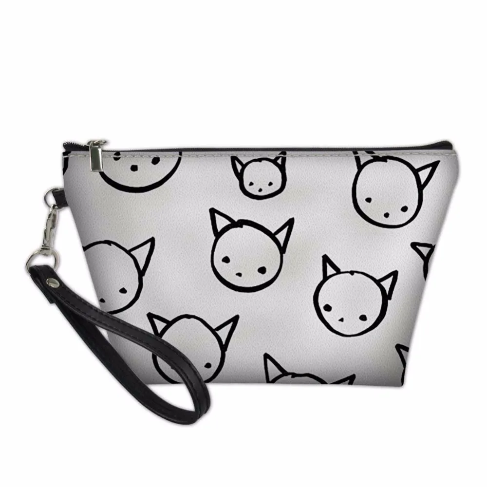 

Bombay Kitten Pencil Bag Organizer Ladie Travel Cosmetic Case Summer Toiletry Storage Bag Women travel shopping purse Makeup Bag