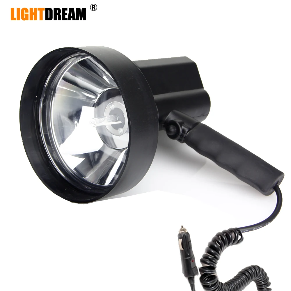 

7" Inch 55W Handheld spotlights for Hunting Camping Fishing 12V 24V Hid Driving Lights x1pc