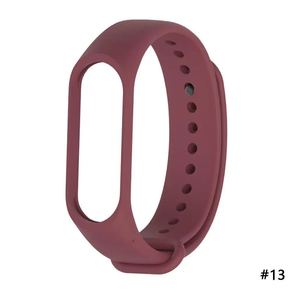 brown Для Xiaomi mi Band 3 Аксессуары mi band 3 браслет для Xiaomi mi Band 3 спортивный ремешок часы силиконовый ремешок на запястье - Цвет: brown