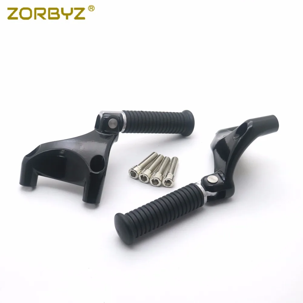 Подножки задние ZORBYZ для мотоцикла черные подножки Harley 1200 XL 883 Sportster 2004-2010 2011 2012 2013 |