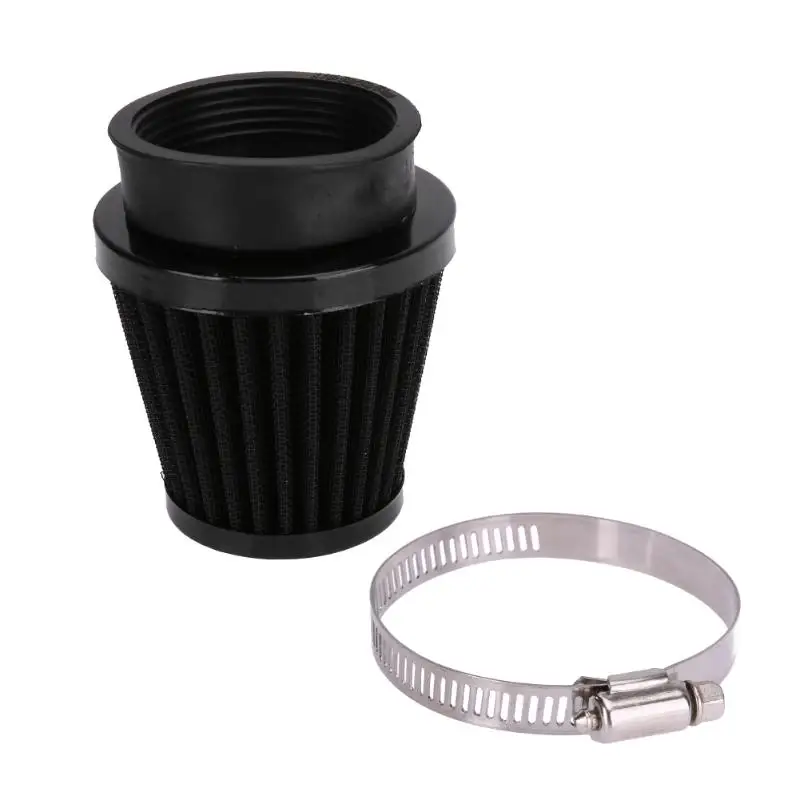 

60mm Motorcycle Air Filter Intake Induction Kit Mushroom Head Filters Motorcycle Air Intake Filter Cleaner Black for All Moto