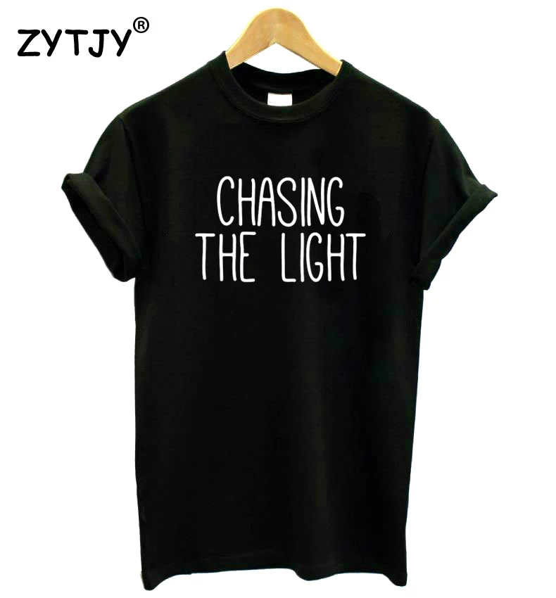 

casing the light Letters Print Women Tshirt Cotton Funny t Shirt For Lady Girl Top Tee Hipster Tumblr Drop Ship HH-470