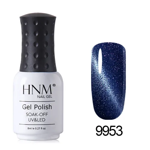 9953 HNM 8 мл магнит для кошачьих глаз 58 цветов УФ светодиодный гель для ногтей замачиваемый полупропитанный Гель-лак для ногтей Гель-лак Гибридный лак лаковый лак - Цвет: 9953