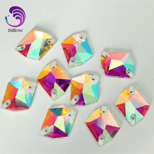 АААА высокое качество crystal AB Стекло пришить Стразы и Flatback для Костюмы украшения