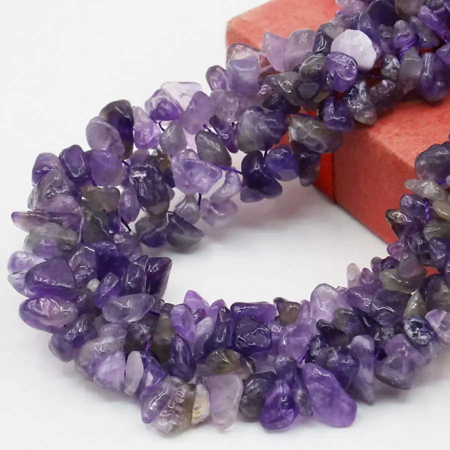 Ожерелье из натуральной фиолетовой искусственной кожи 3 ряда ювелирные изделия