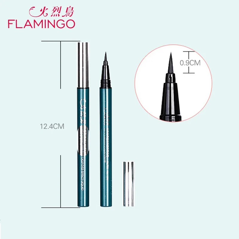 Макияж для глаз Фламинго Фирменная подводка карандаш долговечный анти-пот легко