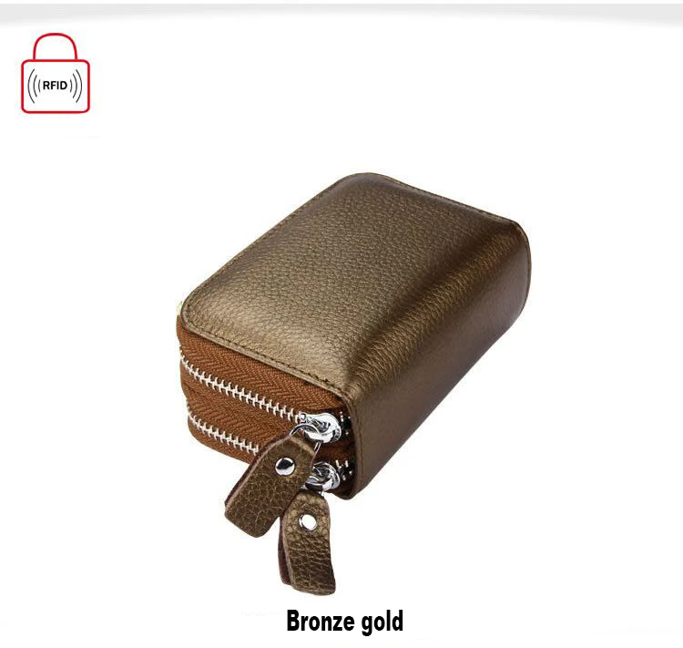 Genuine Leather Women Wallet And card holder Coin Purses Female Small Portomonee Rfid Wallet Lady Purse For Girls Money Bag