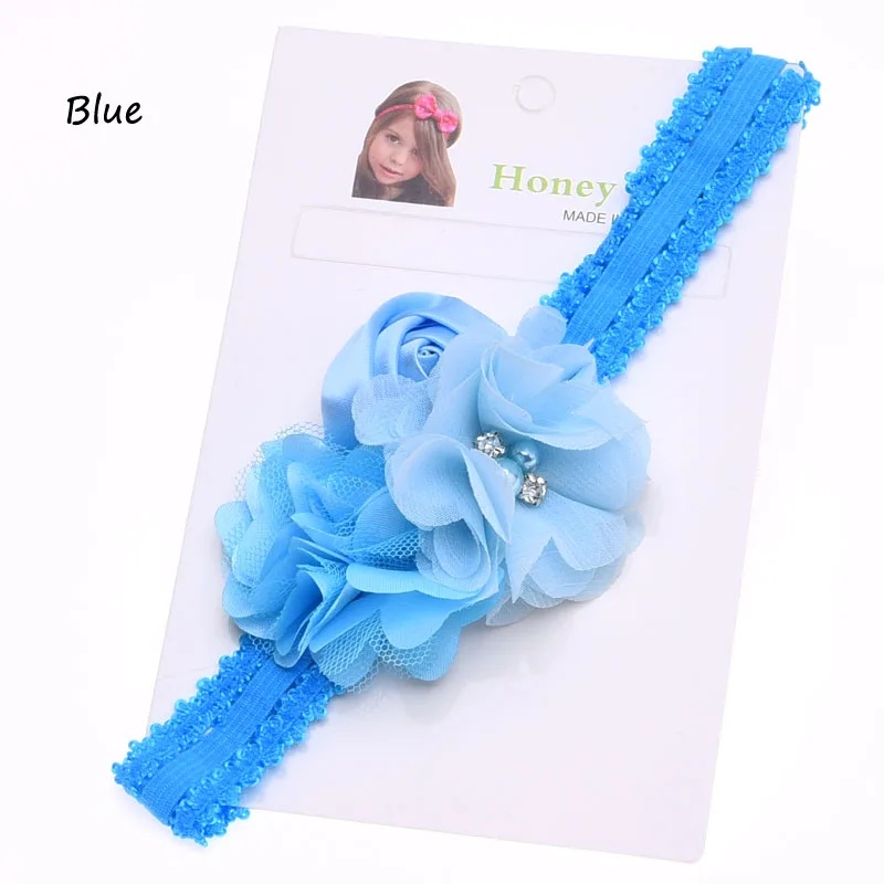 1 шт. потертая шикарная повязка на голову цветочная розетка головные повязки