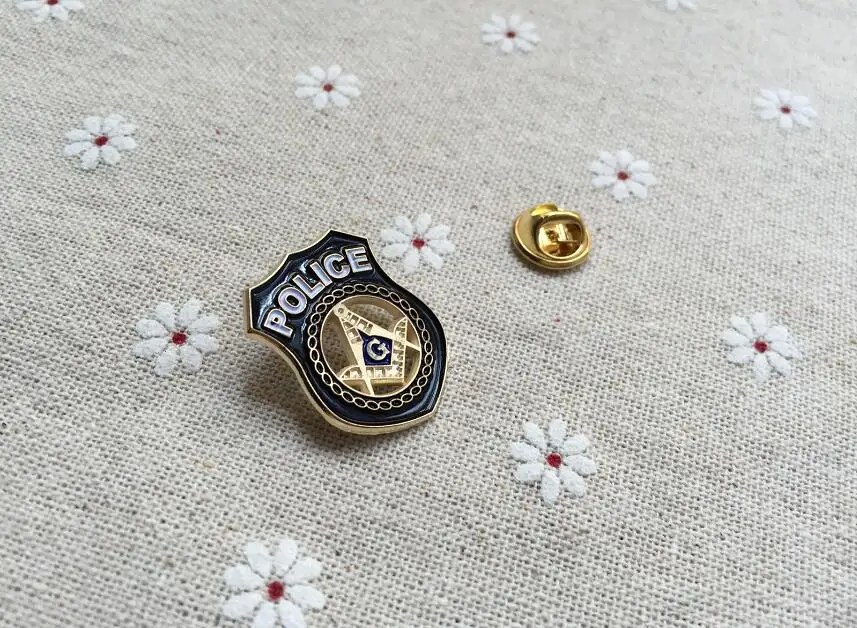 10 шт. оптовая продажа значков заколка для лацкана масонского Заводская продукция