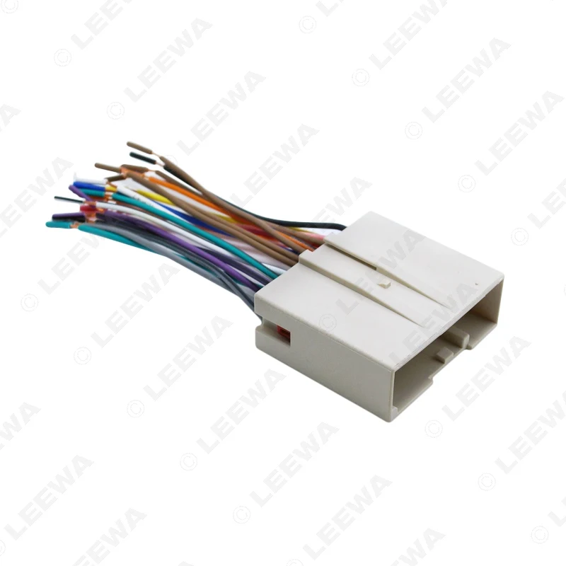 LEEWA автомобильный радиоприемник CD плеер жгут проводов аудио стереопровод