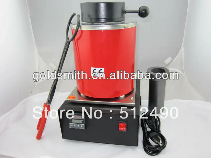 

220V/2KG gold melting equipment,electric smelter,with extra 1pc 2kg crucible &plier