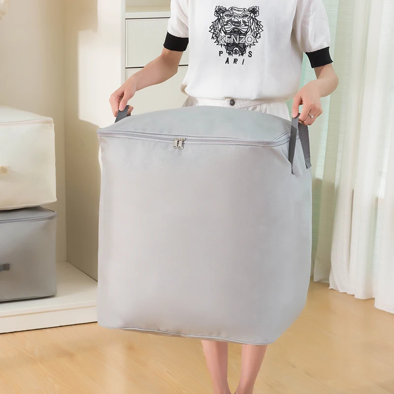 Складной органайзер для шкафа серого и бежевого цвета | Дом сад