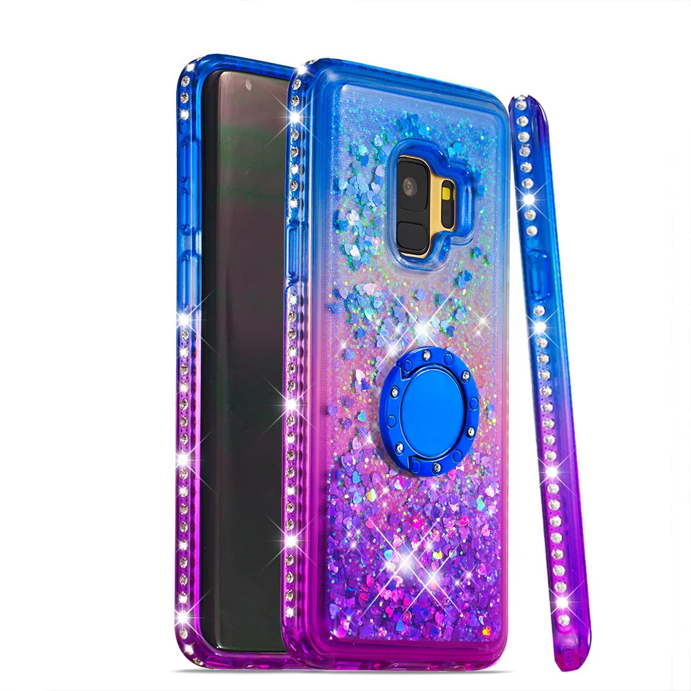 Quicksand bling Phone Case For Samsung Galaxy S9 Cover TPU Back G960F G960U G960W 5.8&quot |
