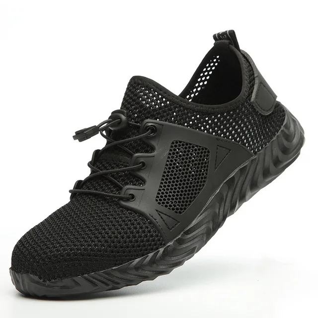 Ботинки с прочным стальным носком для мужчин и женщин устойчивые к ударам