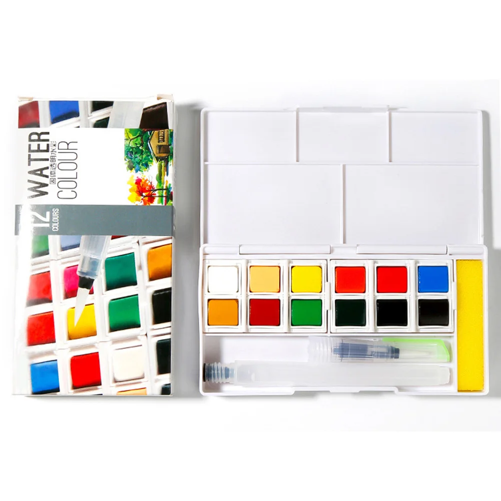 Искусство Инструмент Путешествия Начинающий смешивание Палитра Портативный