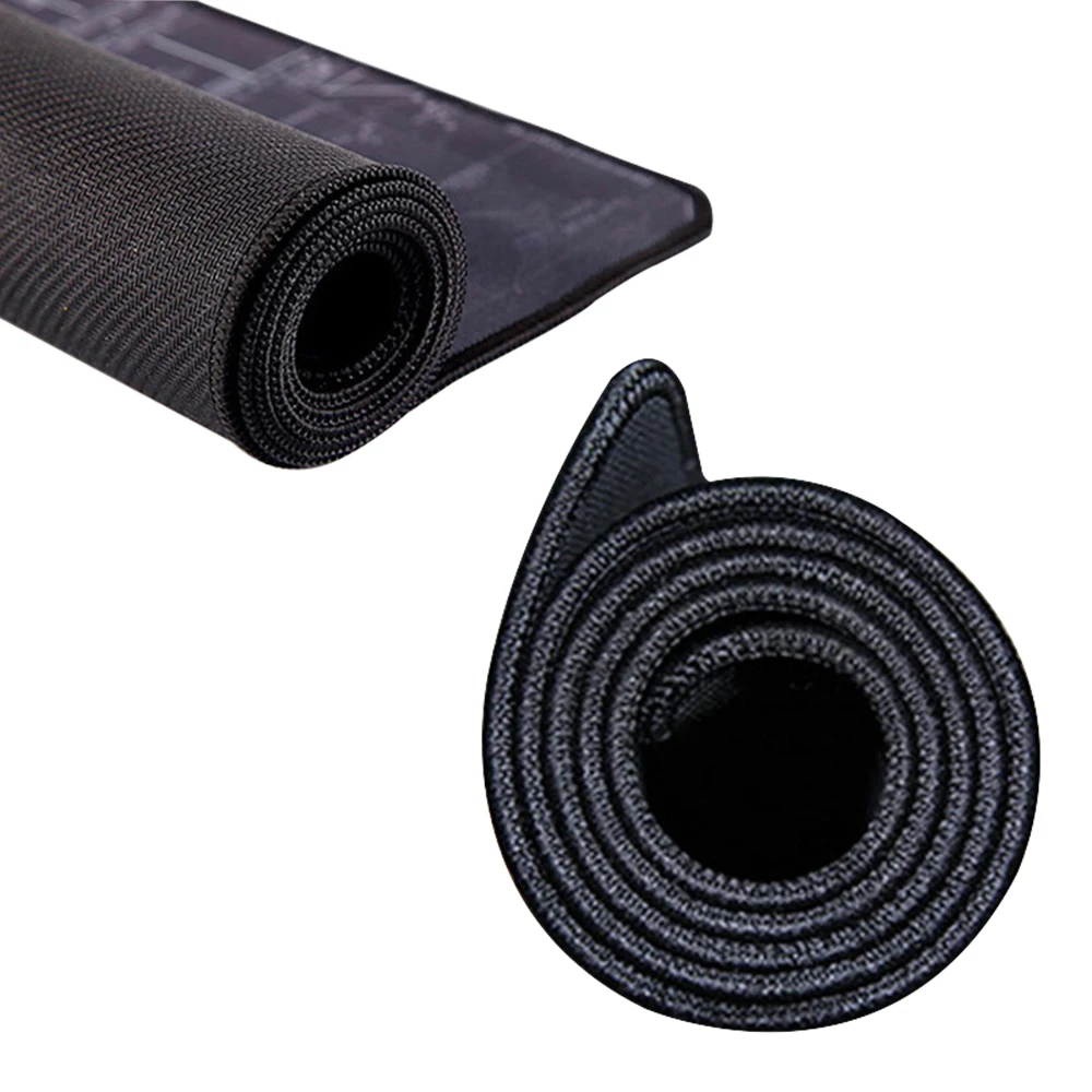 YIMAOC карта мира Коврик Для Мыши Компьютерный коврик для мыши Противоскользящий